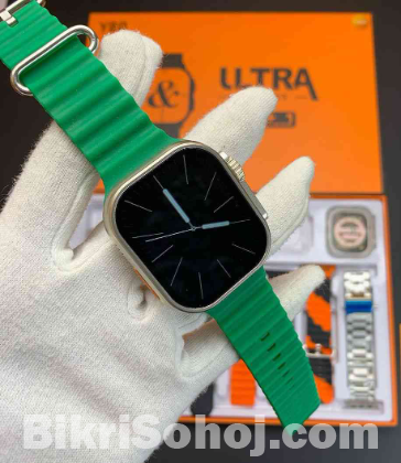 Y80 Ultra Smart Watch 8 in 1 Combo